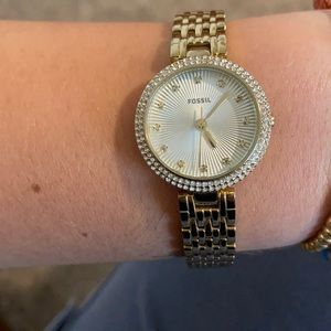 Beautiful petite Fossil watch